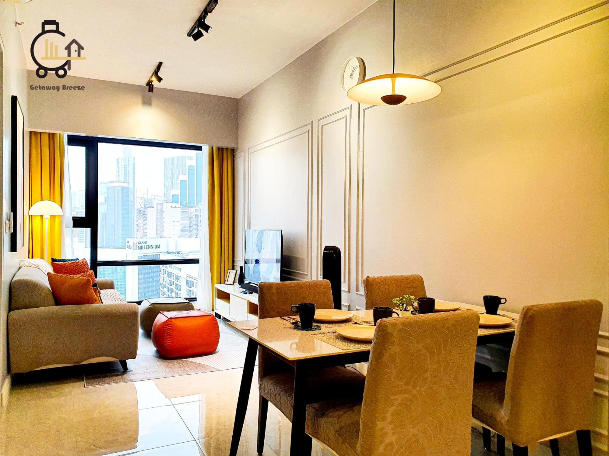 1 Min To Pavilion Kl Heart Of Bukit Bintang By Gbs Kuala Lumpur Rom bilde